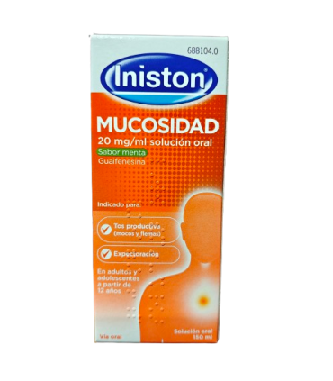 INISTON MUCOSIDAD 20 MG/ML SOL ORAL 150 ML MENTA