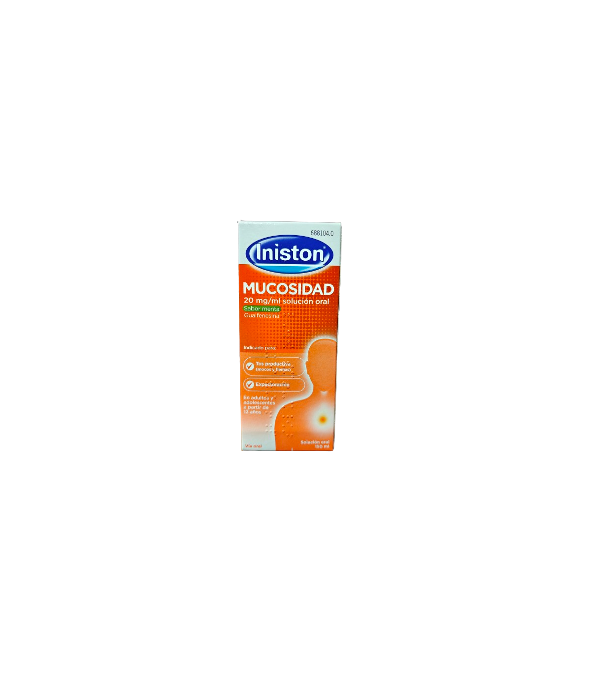 INISTON MUCOSIDAD 20 MG/ML SOL ORAL 150 ML MENTA