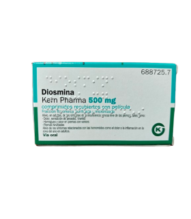 DIOSMINA KERN EFG 500 MG 60 COMP RECUBIERTOS