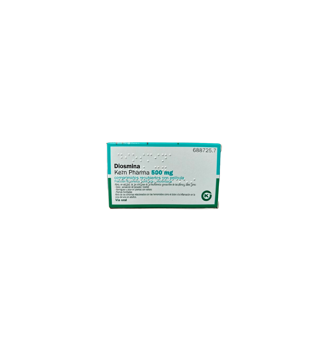 DIOSMINA KERN EFG 500 MG 60 COMP RECUBIERTOS