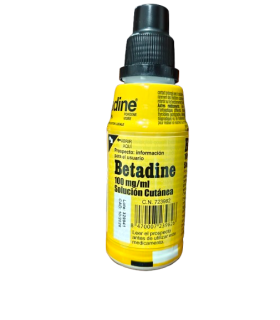 BETADINE DIFARMED 100 MG/ML SOL CUTANEA 125 ML
