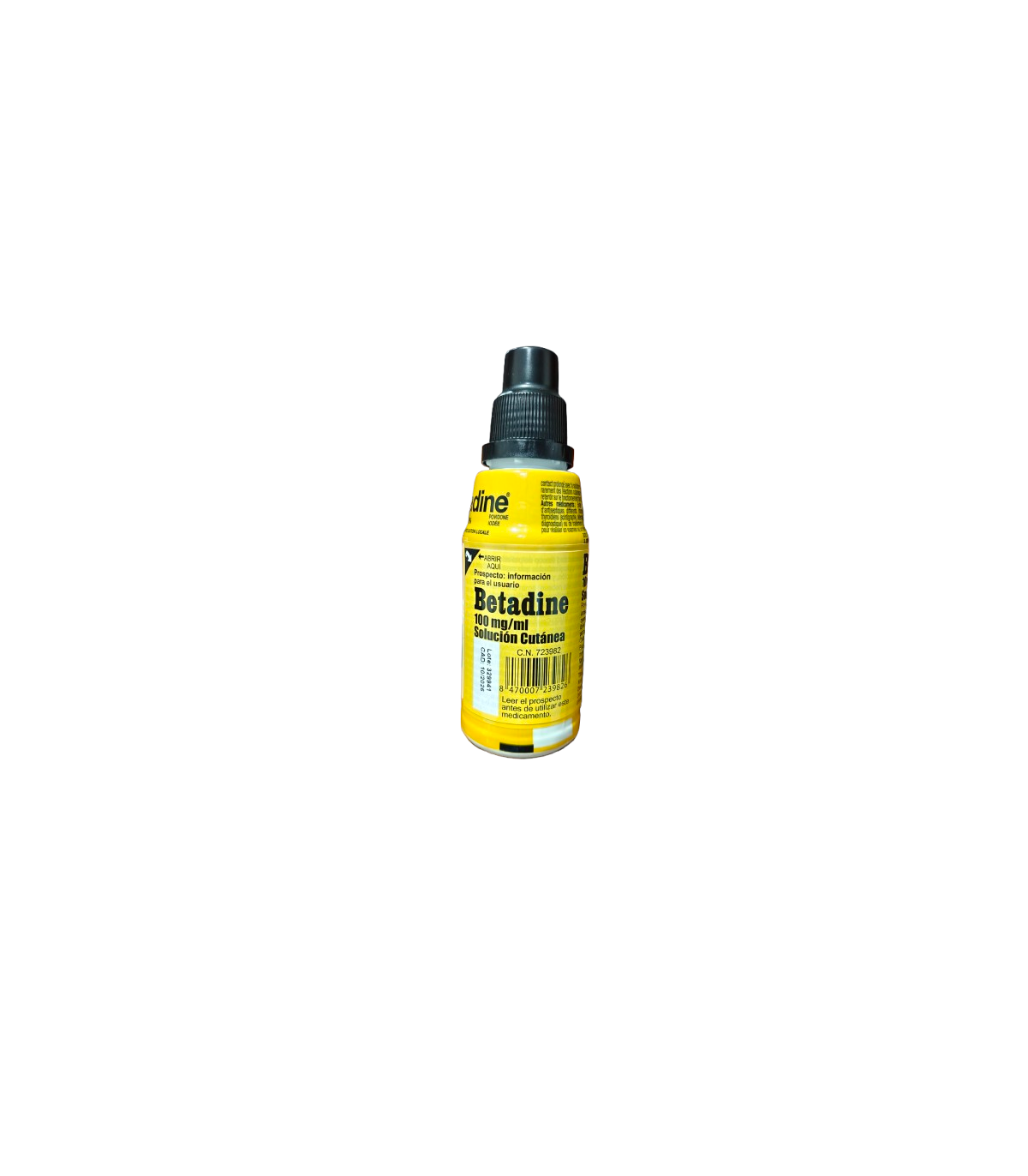 BETADINE DIFARMED 100 MG/ML SOL CUTANEA 125 ML
