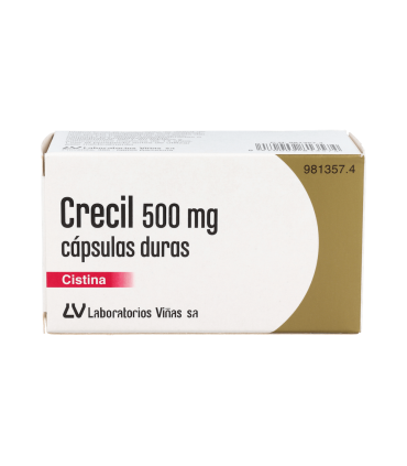 CRECIL 500 mg  CAPSULAS DURAS , 40 cápsulas