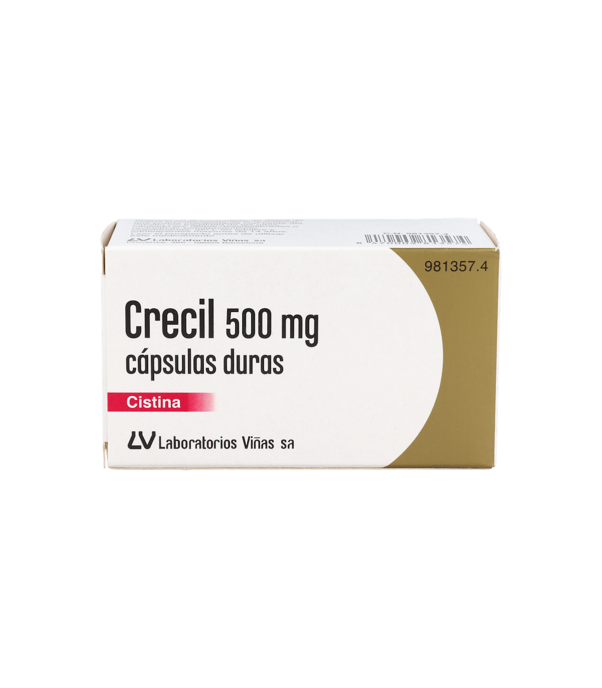 CRECIL 500 mg  CAPSULAS DURAS , 40 cápsulas