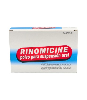 RINOMICINE POLVO PARA SUSPENSIÓN ORAL , 10 sobres