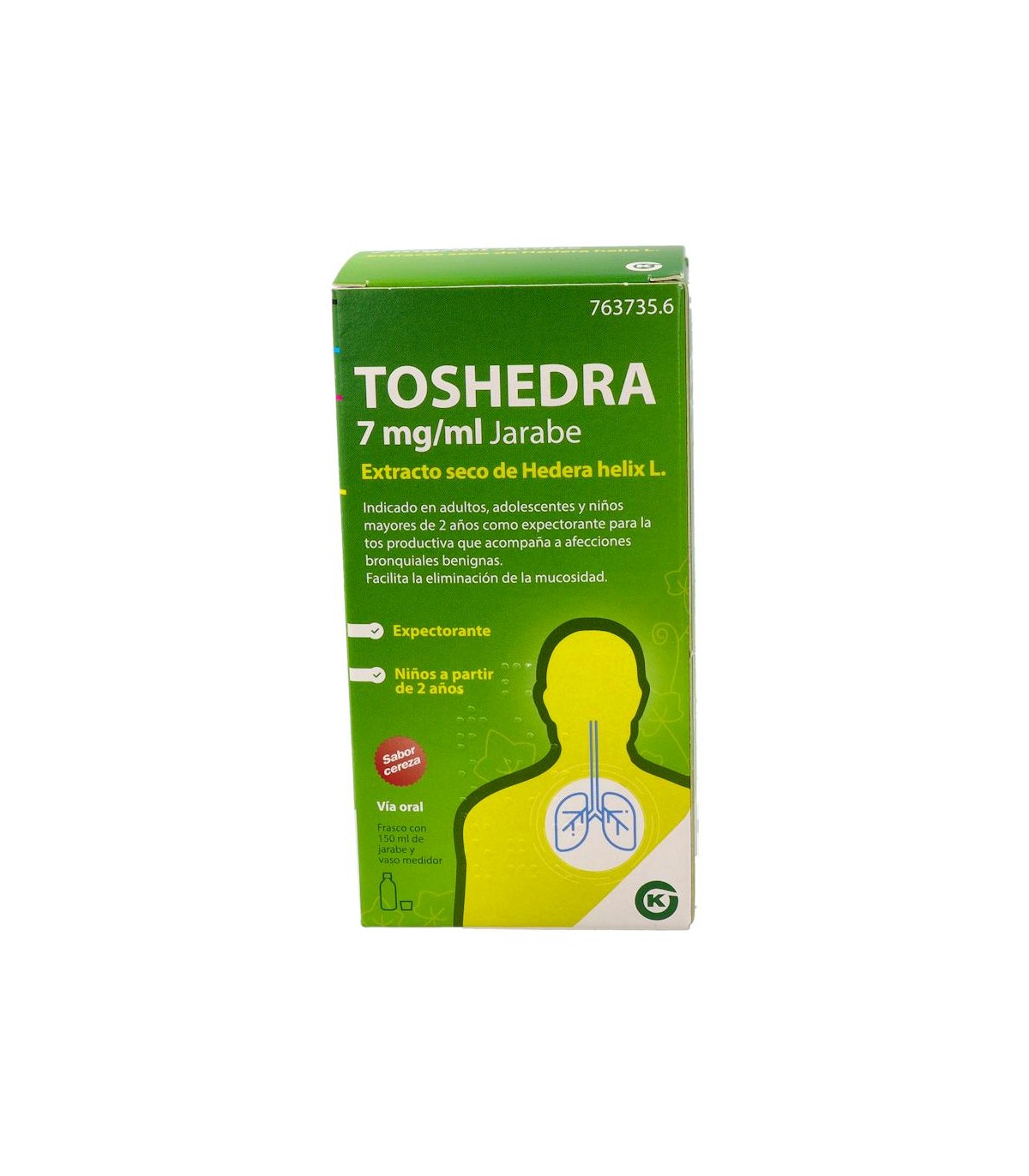 TOSHEDRA 7 MG/ML JARABE 150 ML