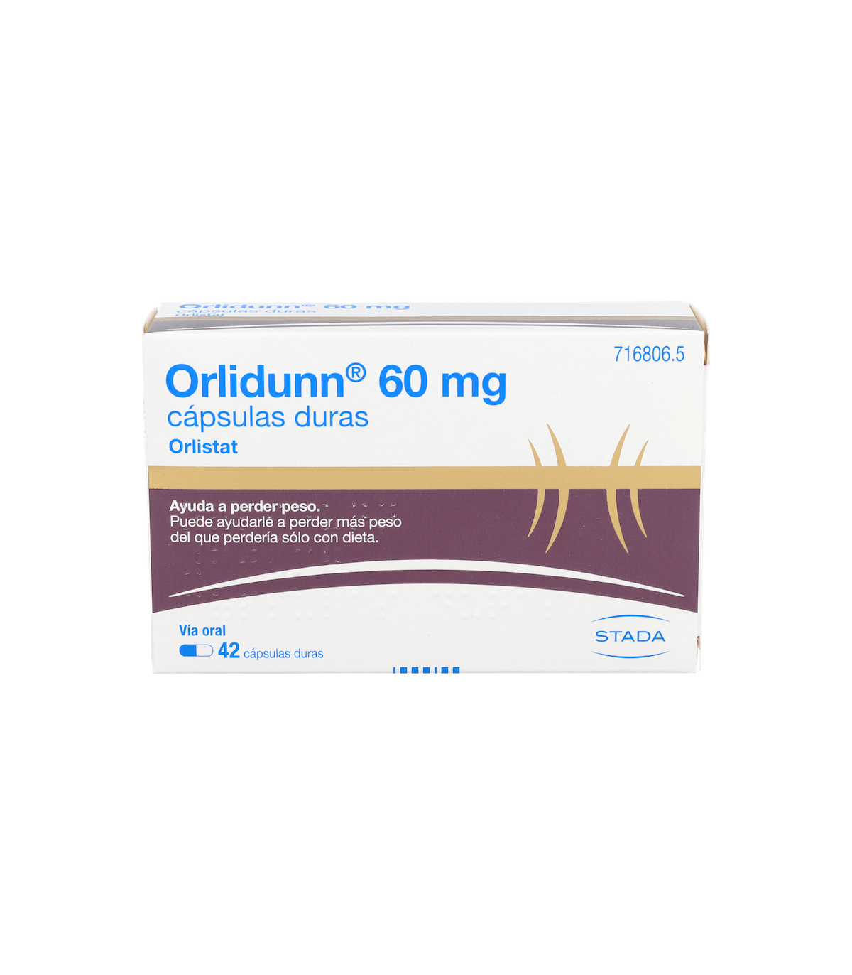 ORLIDUNN 60 MG 42 CAPSULAS (BLISTER)
