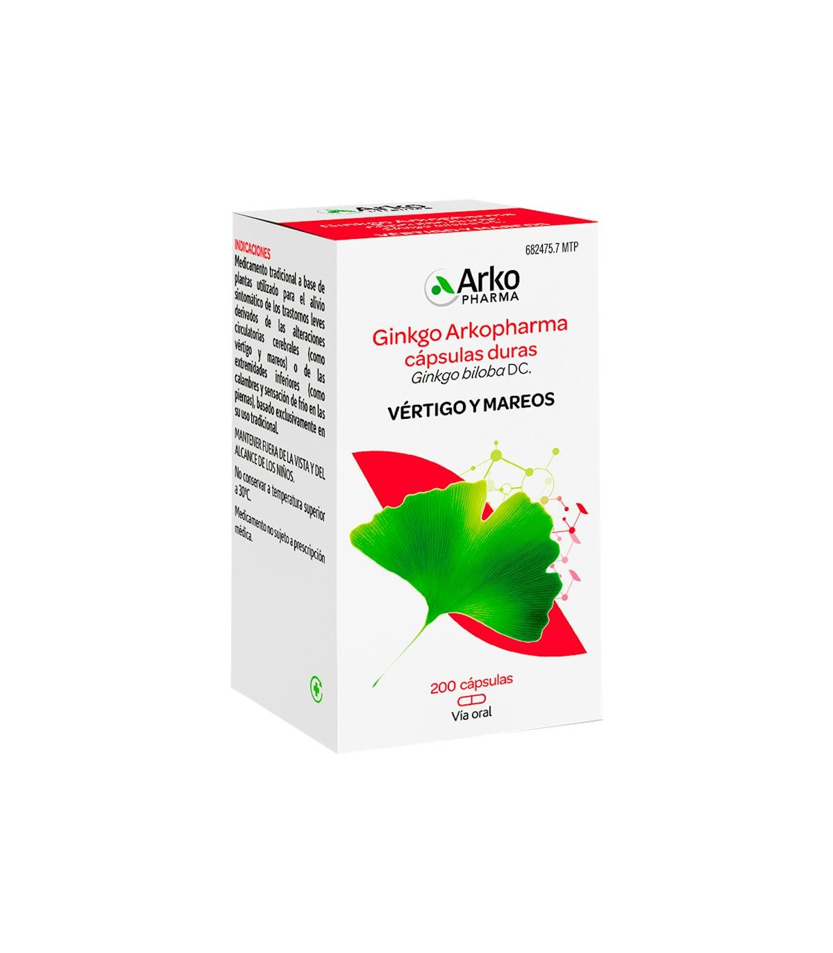 GINKGO ARKOPHARMA 180 MG 200 CAPSULAS