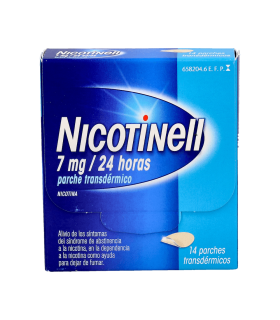 NICOTINELL 7 MG/24 H 14 PARCHES TRANSDERMICOS 17.5 MG