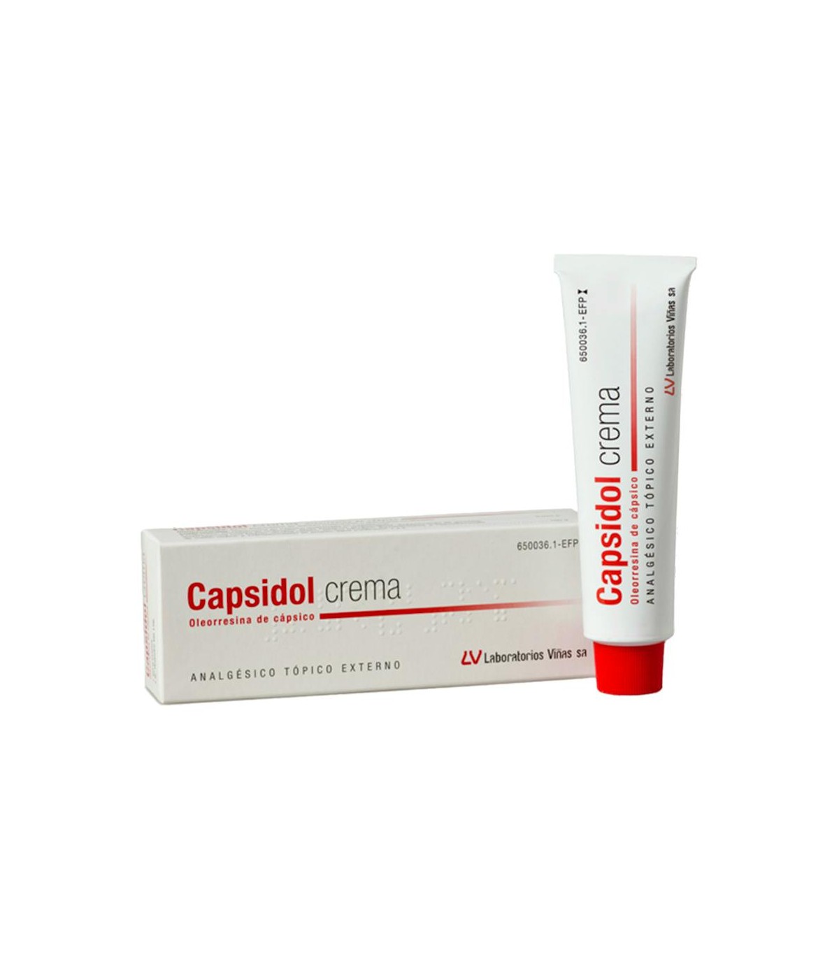 CAPSIDOL 0,25mg/g CREMA , 1 tubo de 60 g