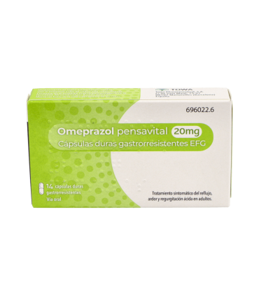 OMEPRAZOL PENSAVITAL EFG 20 MG 14 CAPS GASTRORR (BLISTER)