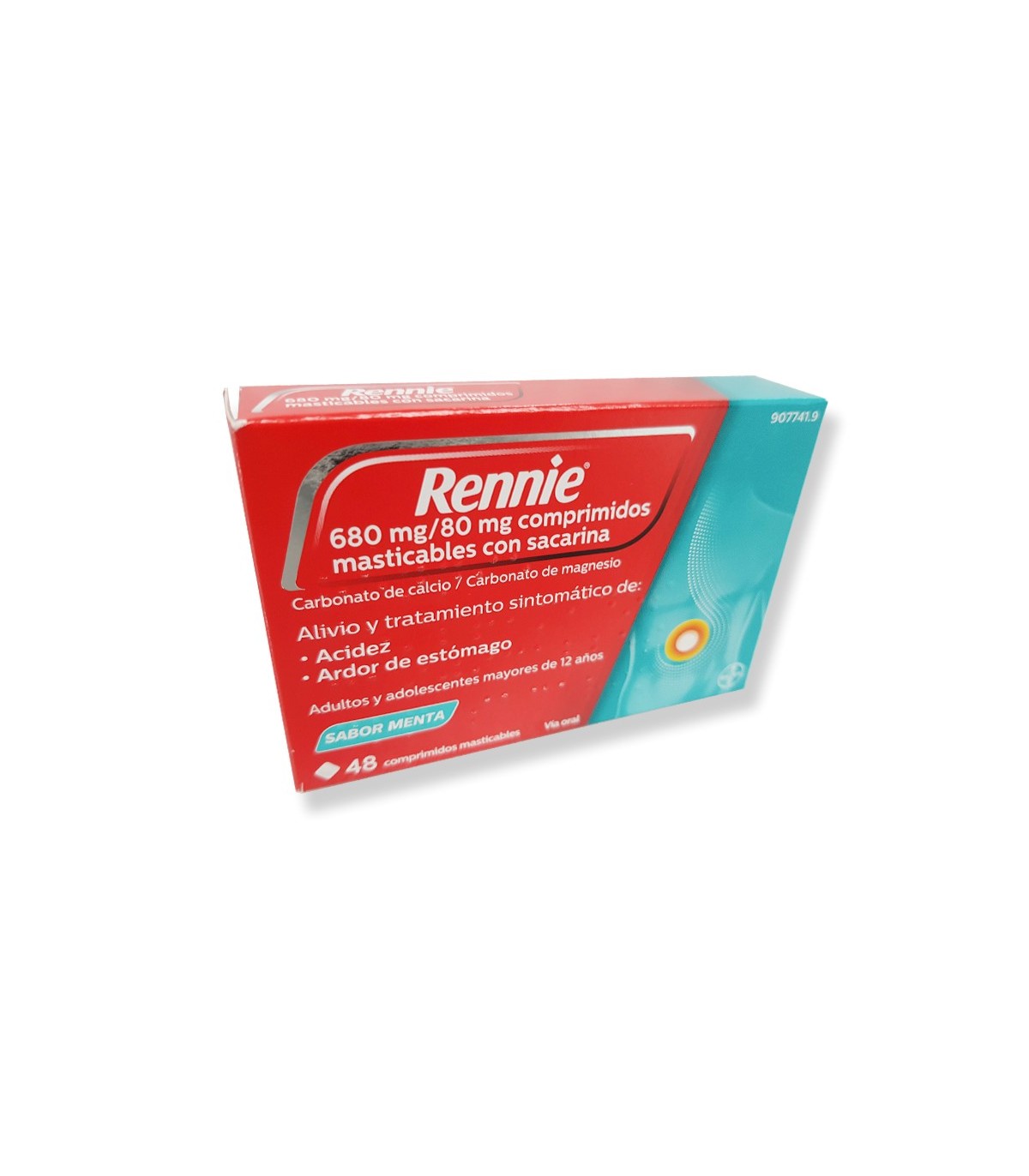 RENNIE SACARINA MENTA 48 COMP MASTICABLES