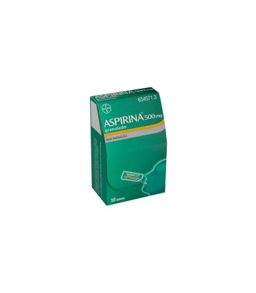 ASPIRINA 500 MG GRANUL SOL ORAL 10 SOBRES