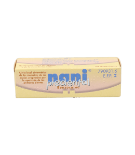 NANI PREDENTAL 50 MG/G GEL GINGIVAL 10 ML