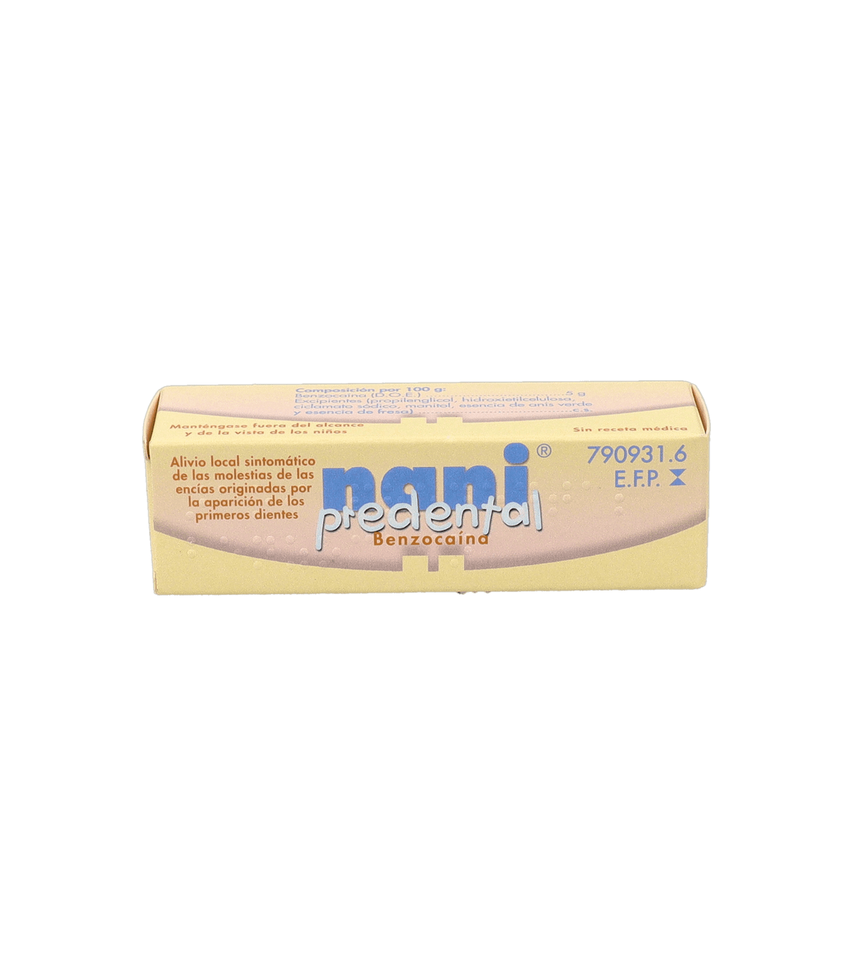 NANI PREDENTAL 50 MG/G GEL GINGIVAL 10 ML