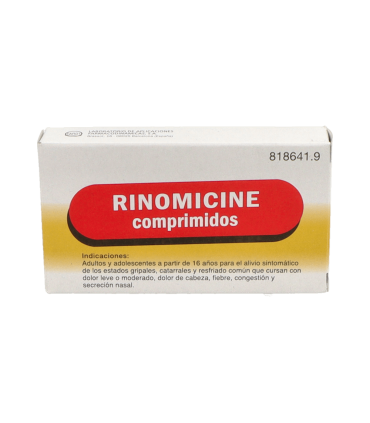 RINOMICINE COMPRIMIDOS, 10 comprimidos