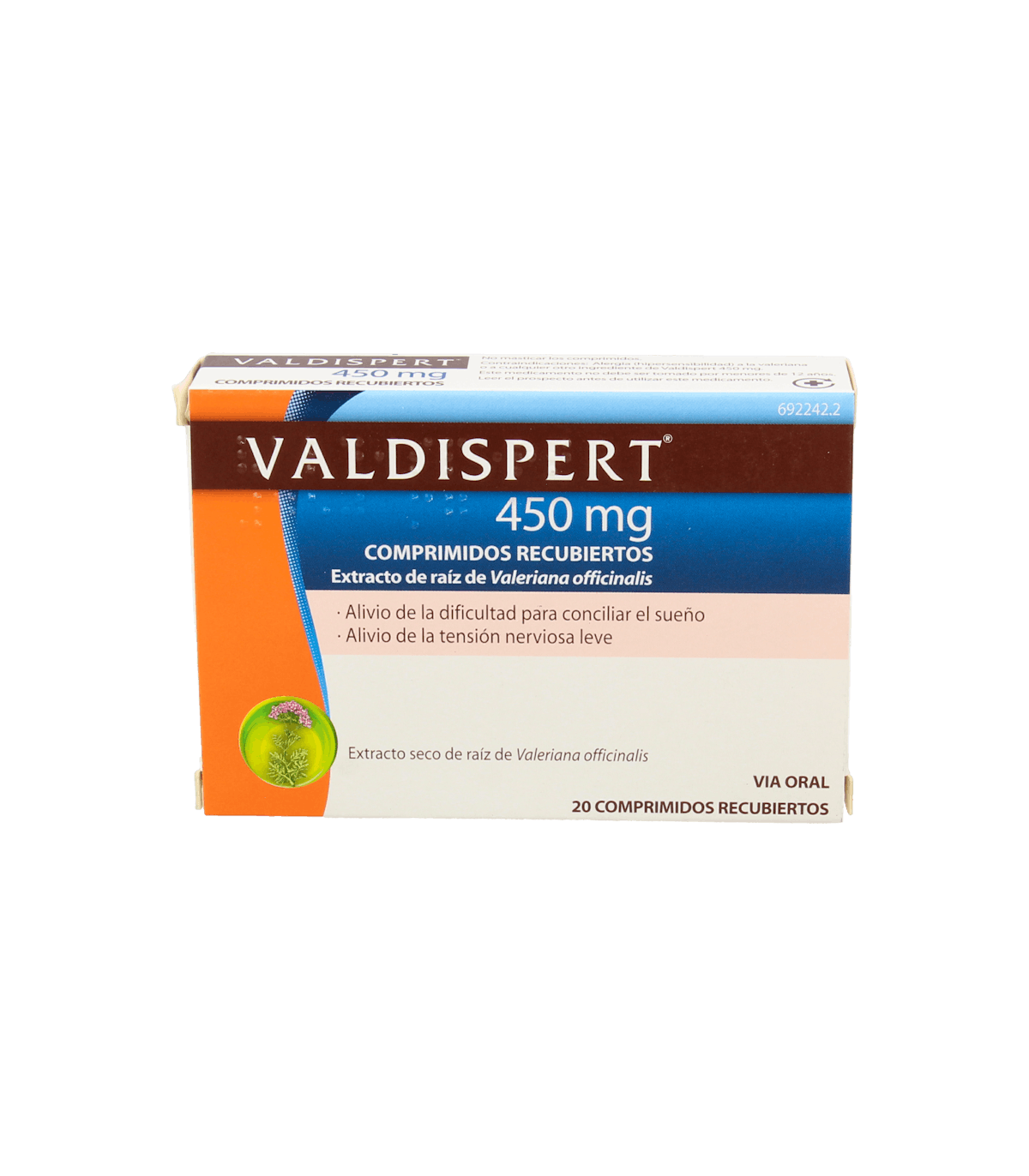 VALDISPERT 450 MG 20 COMP RECUBIERTOS