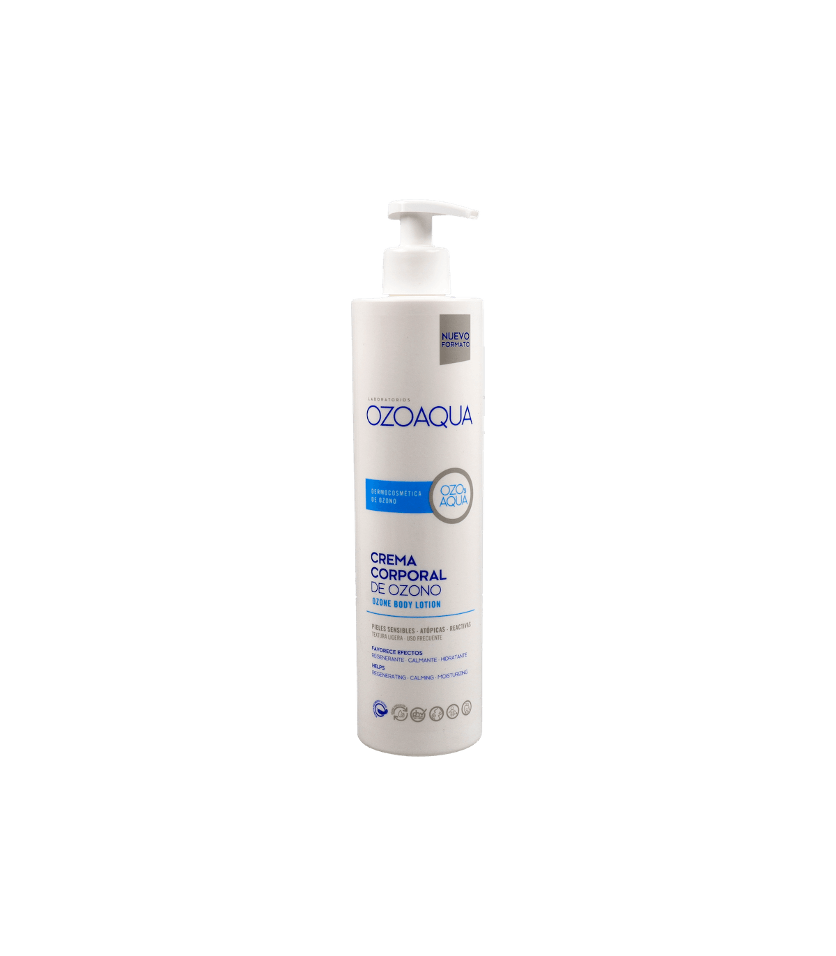 OZOAQUA CREMA CORPORAL ACEITE OZONIZADO 500 ML
