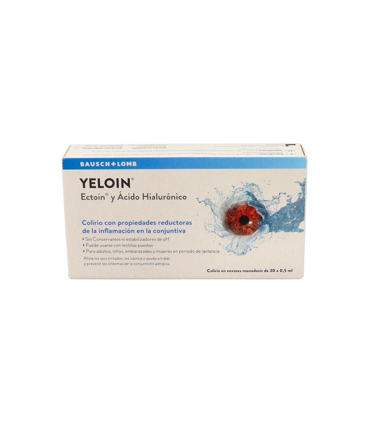 YELOIN COLIRIO 30 MONODOSIS 0,5 ML