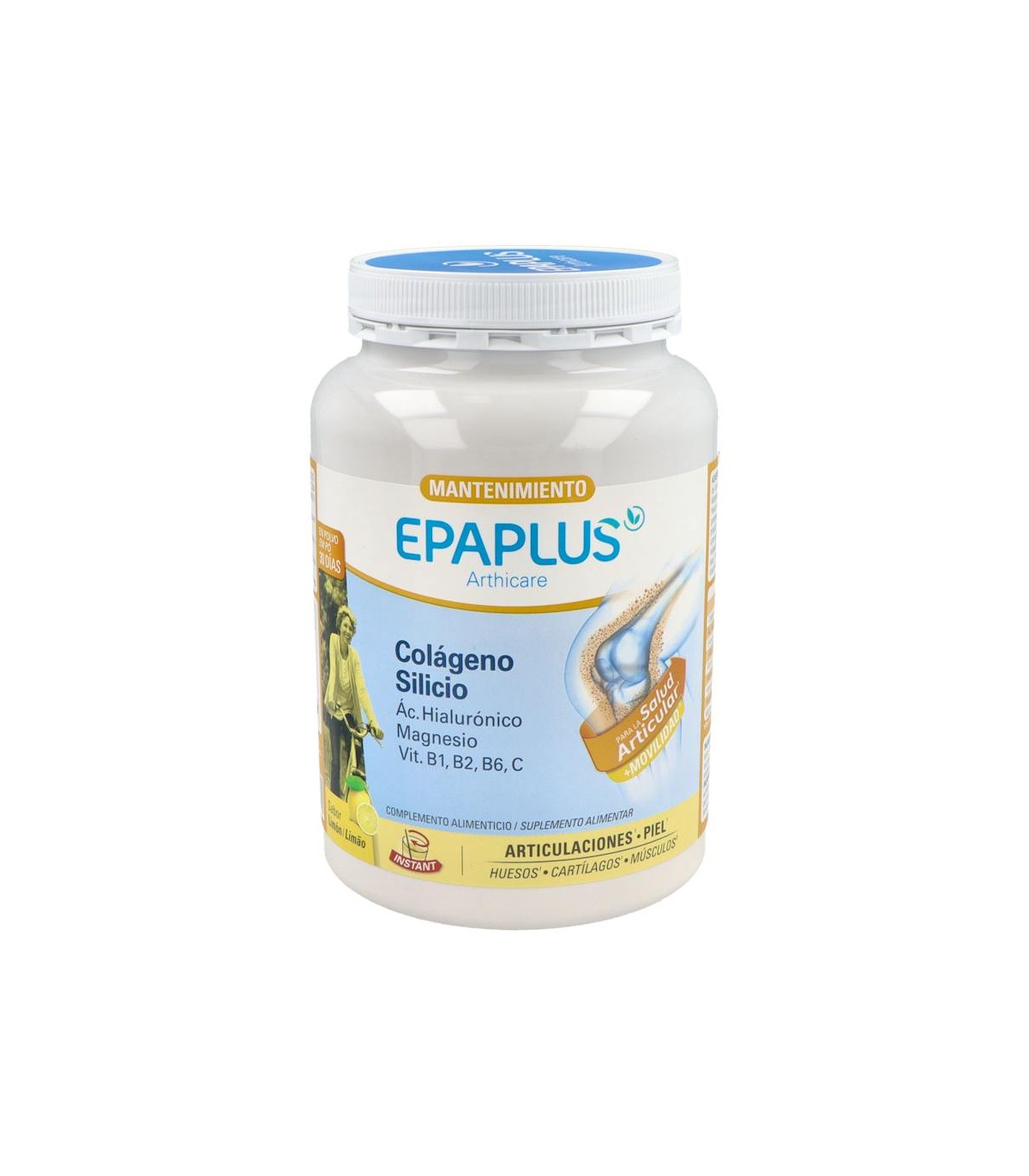 EPAPLUS COLAGENO + SILICIO + HIALURON + MAGNESIO LIMON 334,06 G