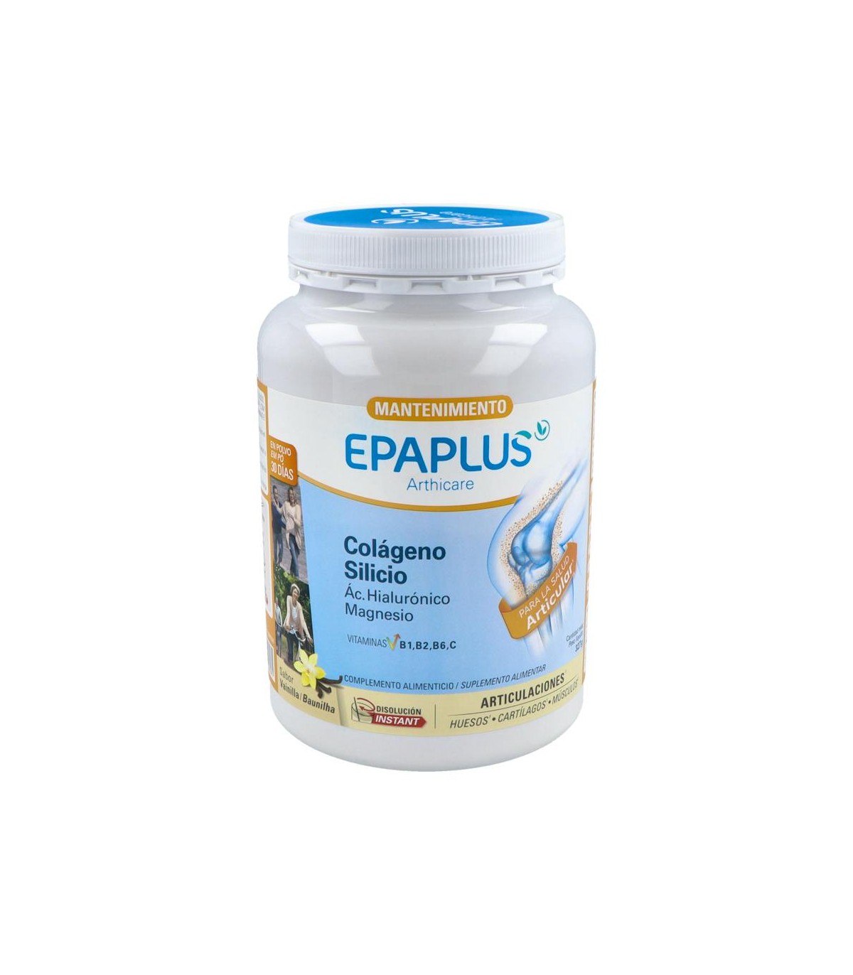 EPAPLUS COLAGENO + SILICIO + HIALUR + MAGNESIO VAINILLA 326,86 G