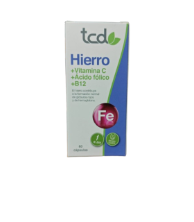 TCD HIERRO 60 CAPSULAS