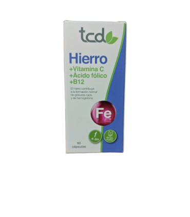 TCD HIERRO 60 CAPSULAS