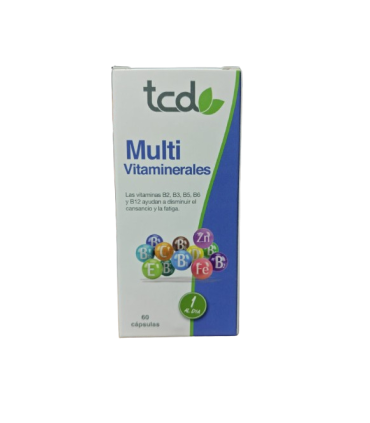 TCD MULTI VITAMINERALES 60 CAPSULAS