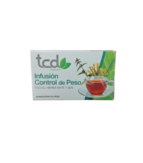 TCD INFUSION CONTROL DE PESO 20 FILTROS 1,5 G