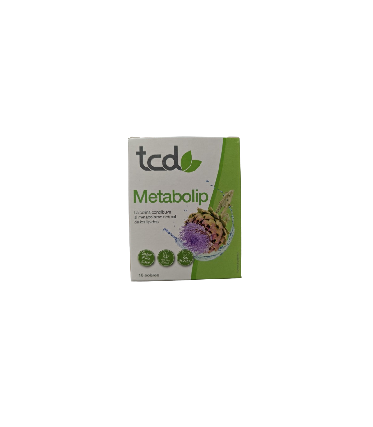 TCD NUTRICION METABOLIP 16 STICKS 5 G PIÑA COCO