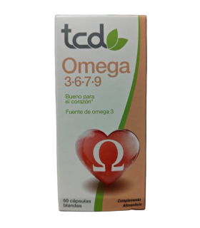 TCD OMEGA 3, 6, 7, 9 NUTRICION 50 CAPS BLANDAS