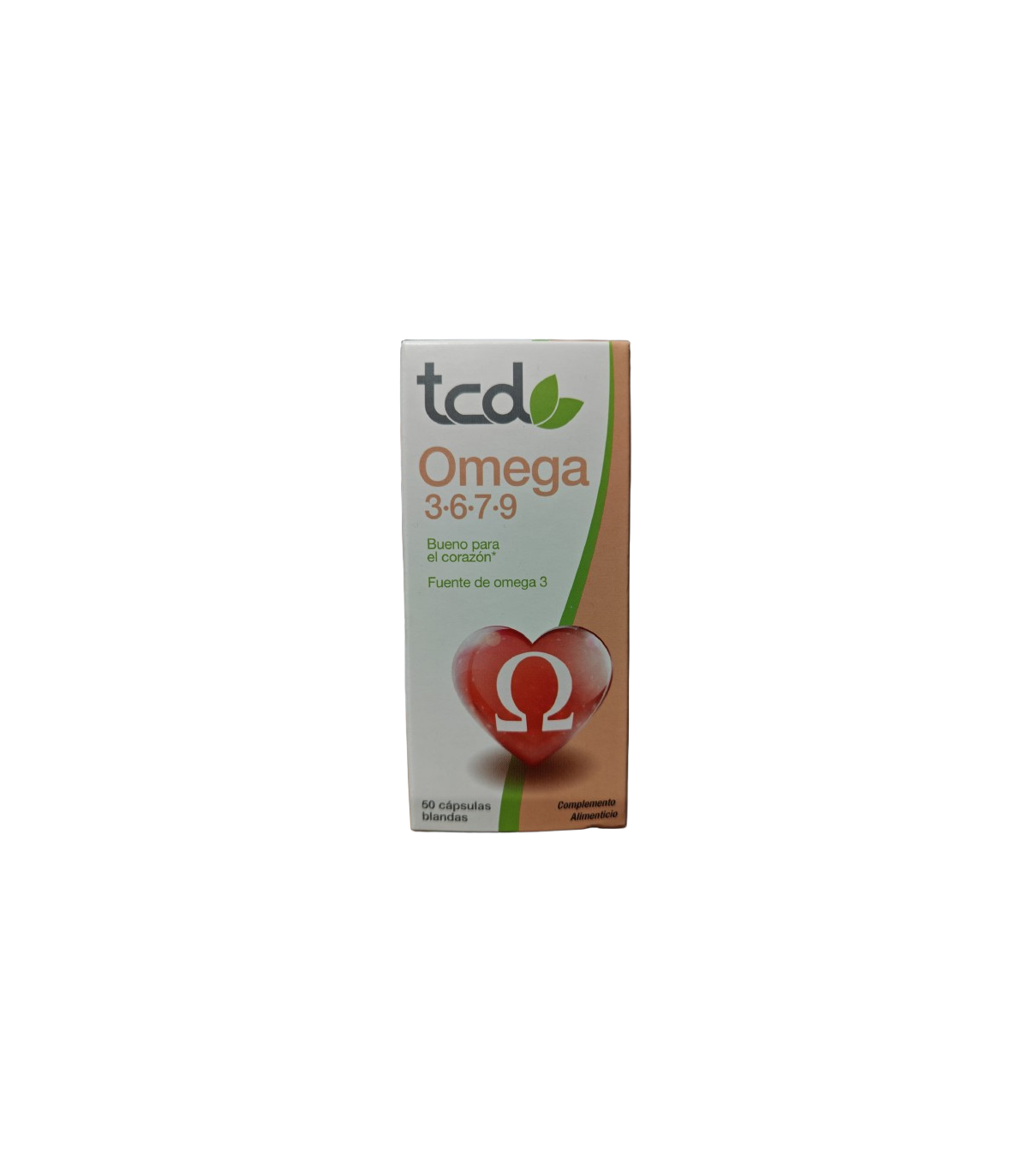 TCD OMEGA 3, 6, 7, 9 NUTRICION 50 CAPS BLANDAS