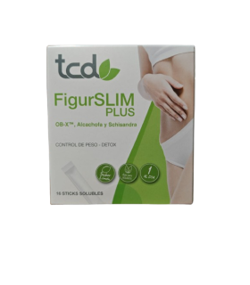 TCD NUTRICION FIGURSLIM PLUS 16 STICKS 5 G LIMON