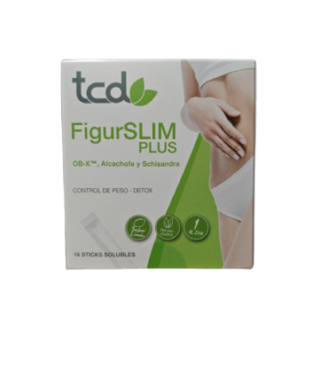 TCD NUTRICION FIGURSLIM PLUS 16 STICKS 5 G LIMON