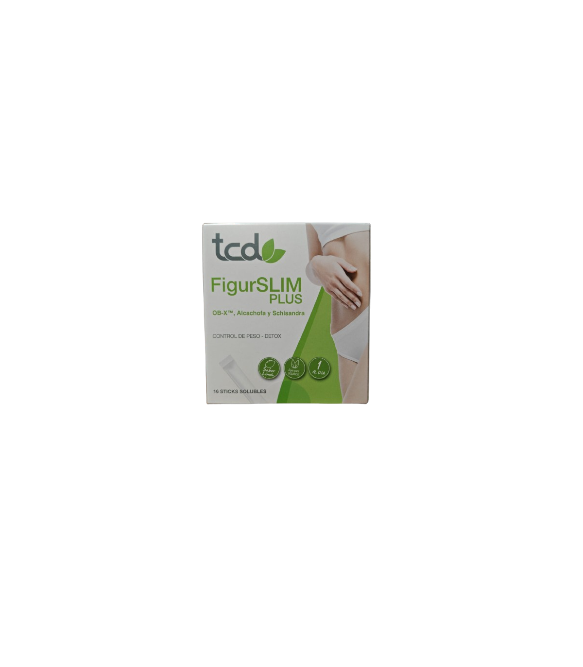 TCD NUTRICION FIGURSLIM PLUS 16 STICKS 5 G LIMON