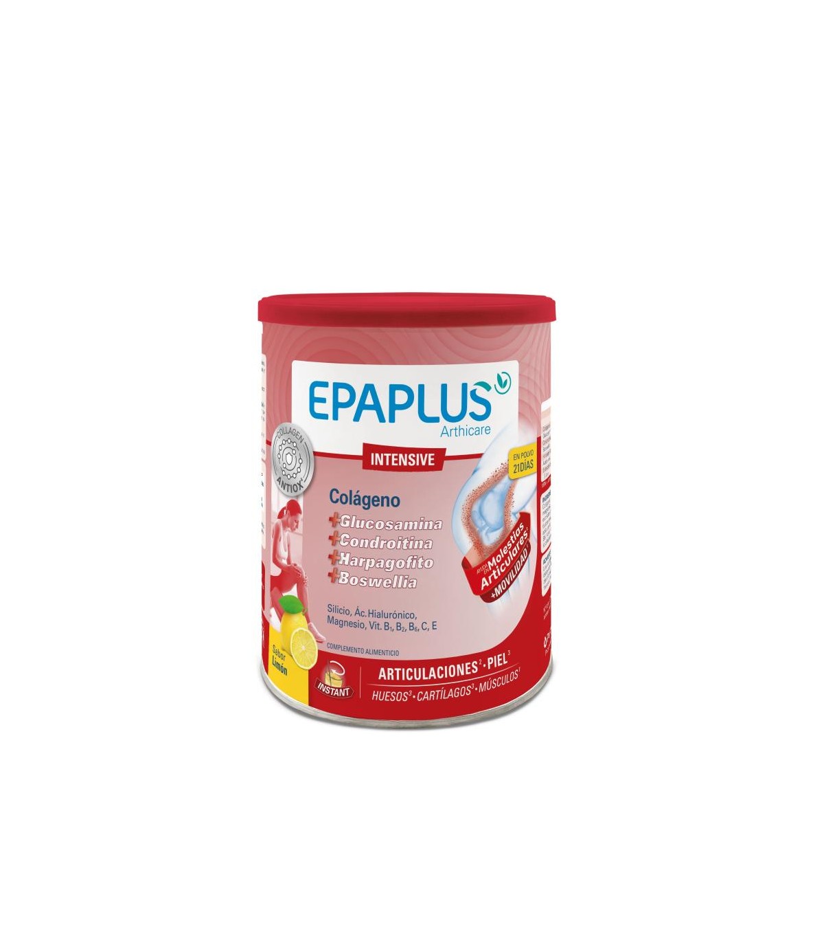 EPAPLUS COLAGENO + HIALUR + CONDROIT + MG BOTE 284 G LIMON
