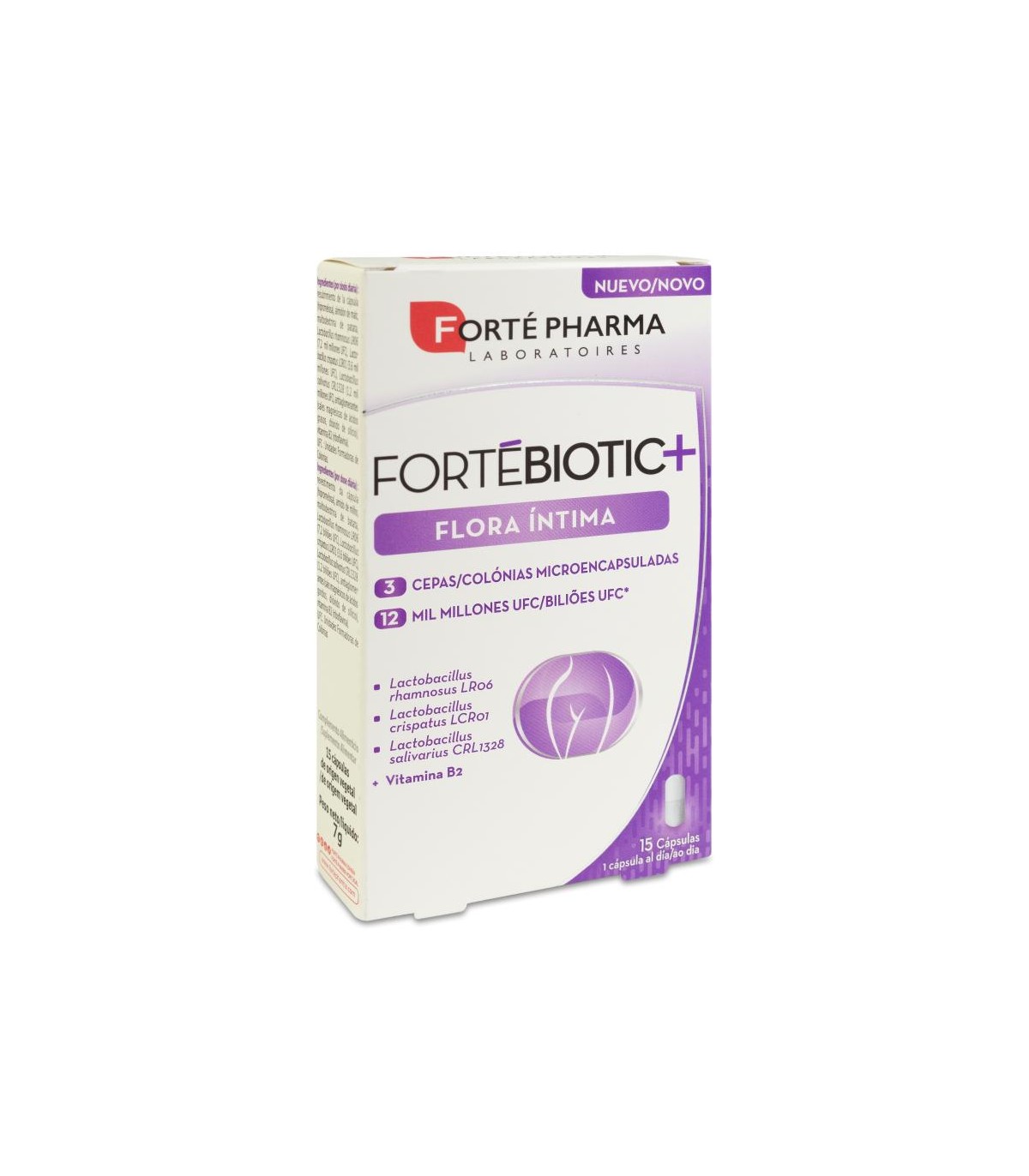 FORTEBIOTIC+ FLORA INTIMA 15 CAPSULAS