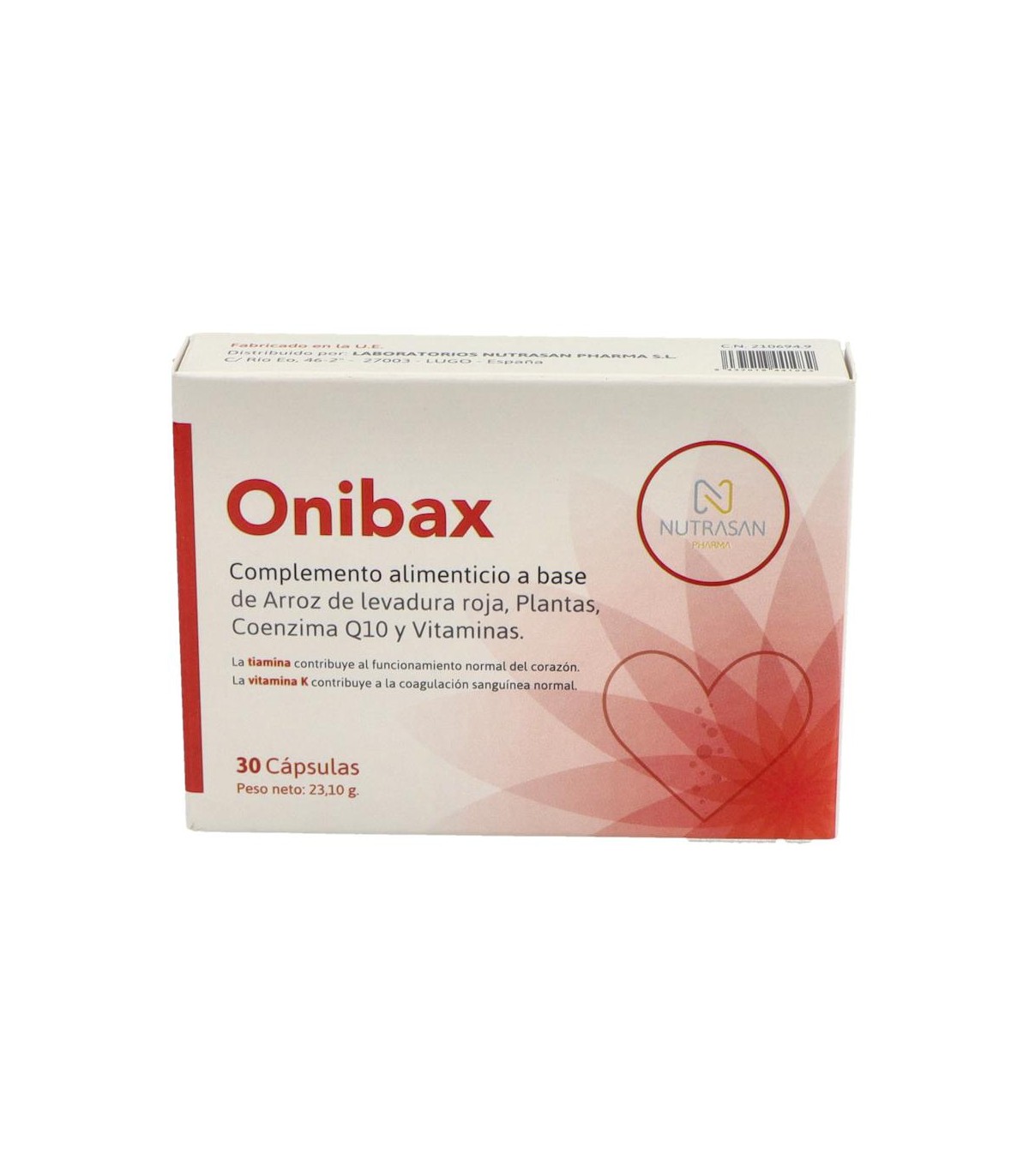 ONIBAX 30 CAPSULAS