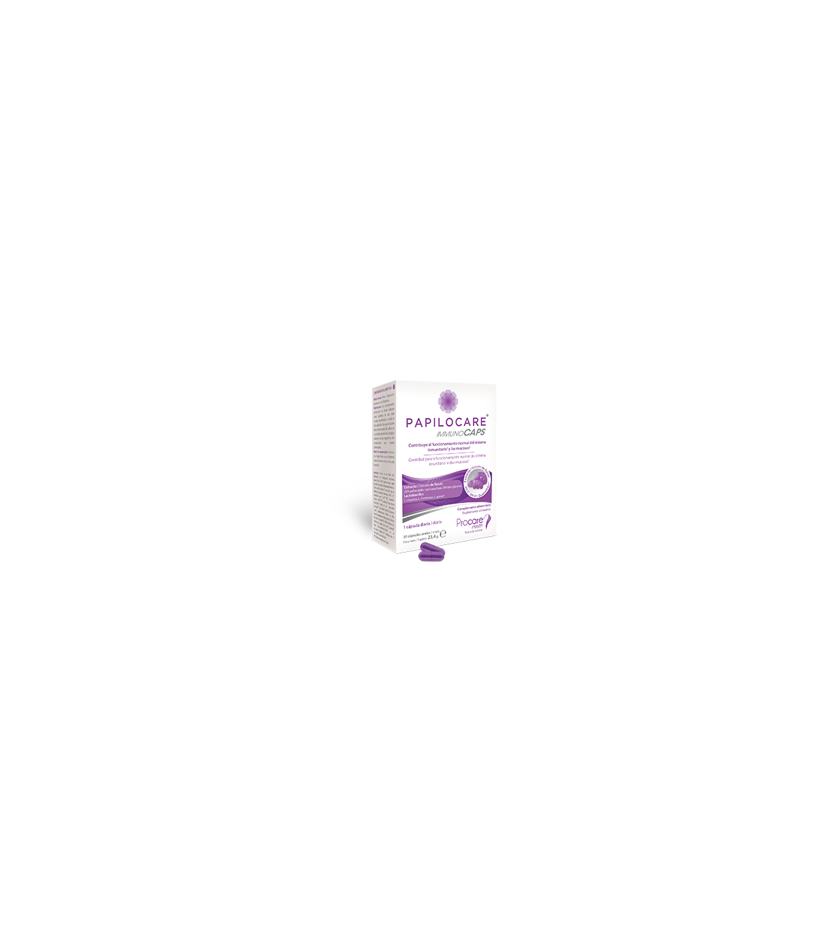 PAPILOCARE INMUNOCAPS 30 CAPSULAS