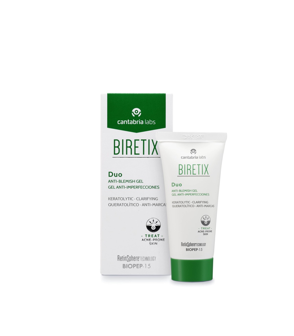 BIRETIX DUO GEL ANTIIMPERF 30 ML
