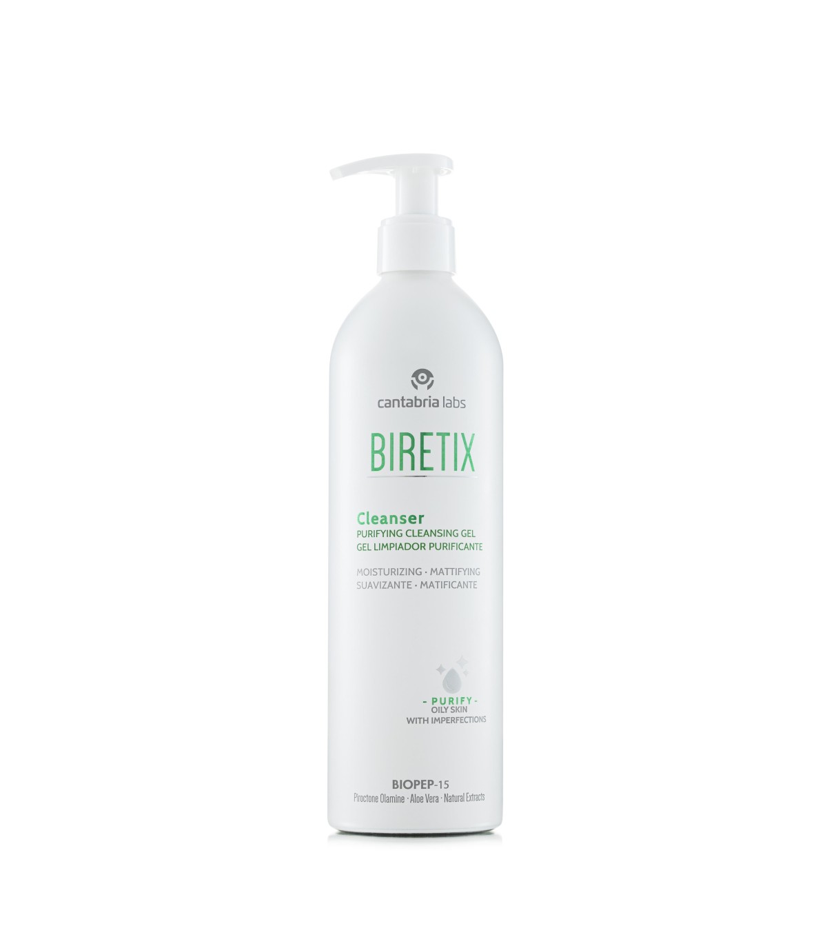 BIRETIX CLEANSER GEL LIMPIADOR PURIFICANTE 400 ML