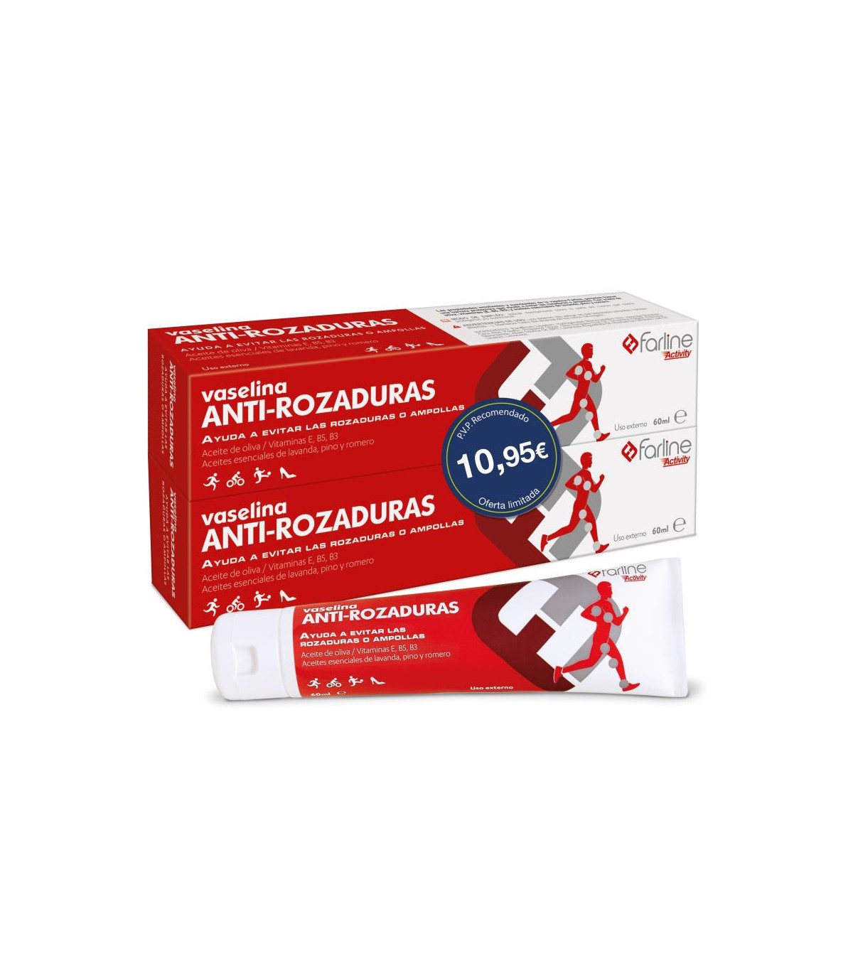 FARLINE ACTIVITY VASELINA ANTIROZADURAS TUBO 60 G DUPLO
