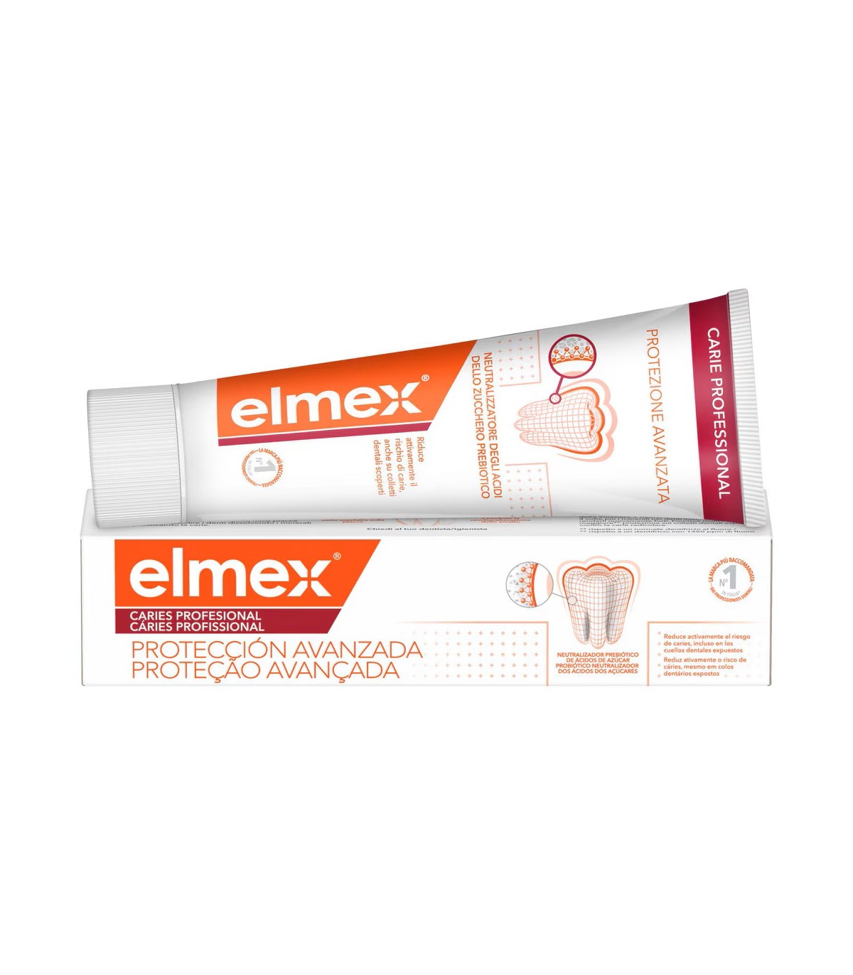ELMEX PROTECCION CARIES PROFESIONAL TUBO 75 ML