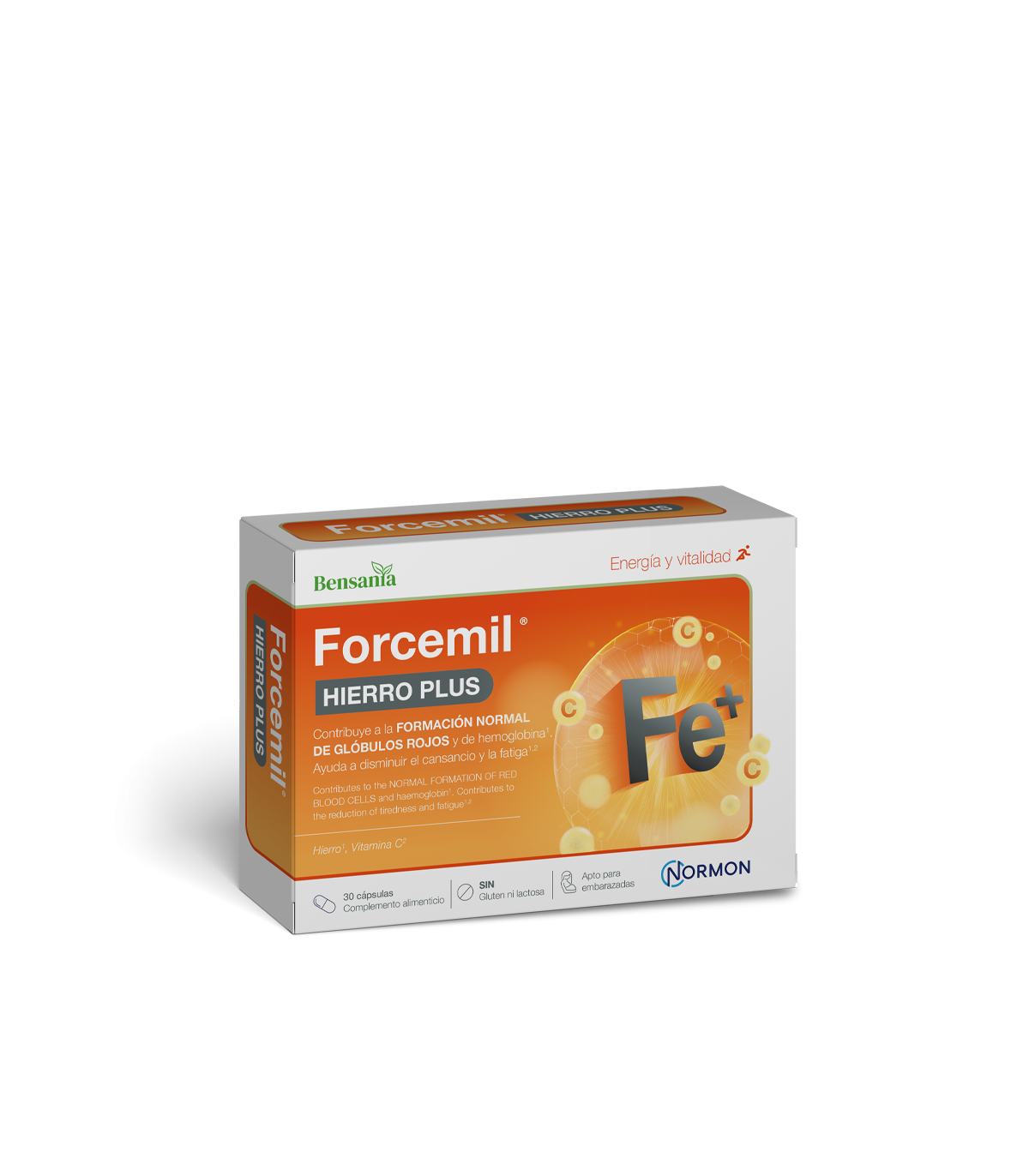 BENSANIA FORCEMIL HIERRO PLUS 30 CAPSULAS