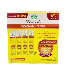 AQUILEA MAGNESIO POTASIO 56 COMP EFERVESCENTES