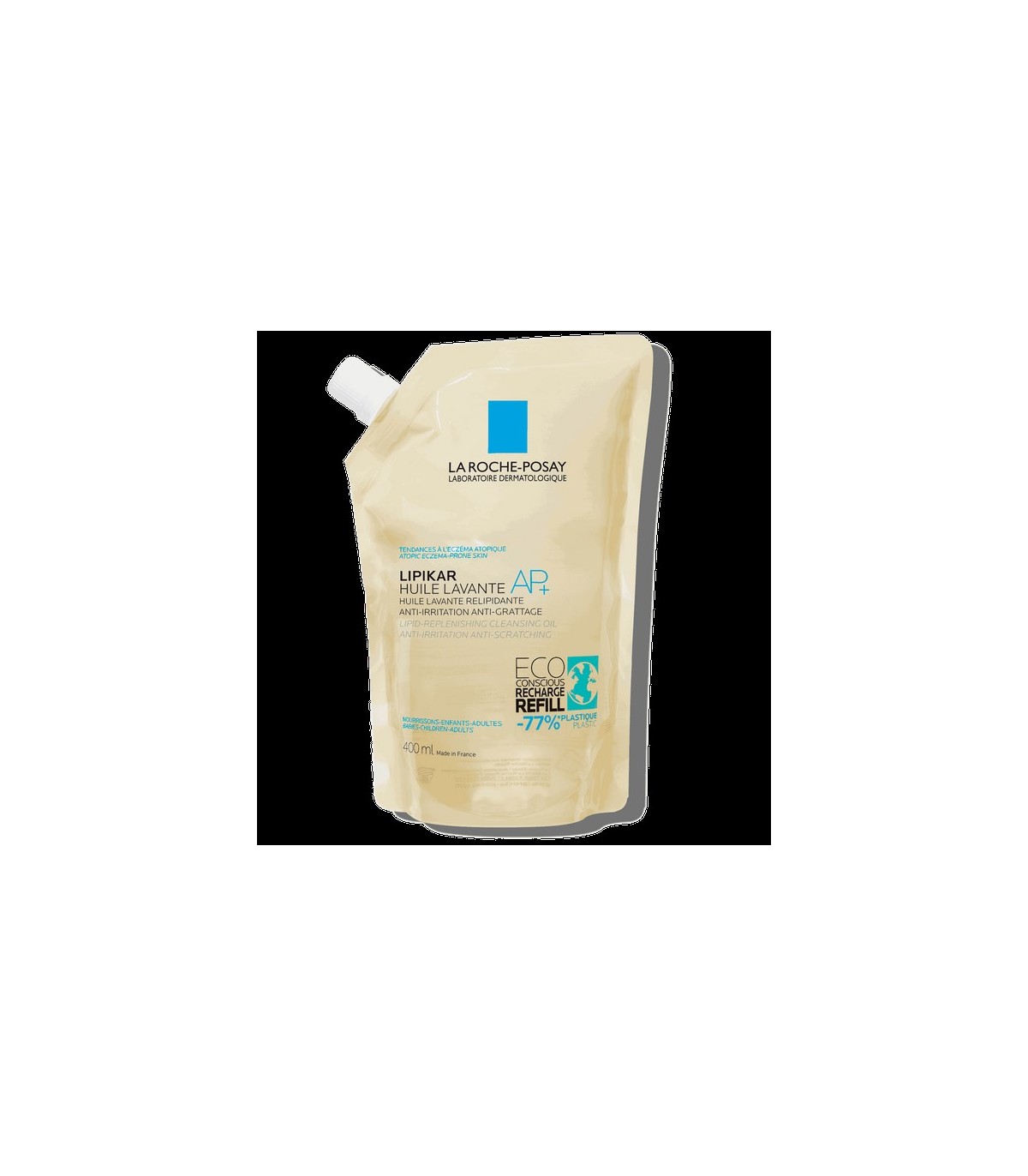 LIPIKAR ACEITE DUCHA LAVANTE AP+ 400 ML ECO REFILL