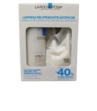 LIPIKAR SYNDET AP+ GEL CREMA 400 ML + ECO REFILL 400 ML PACK
