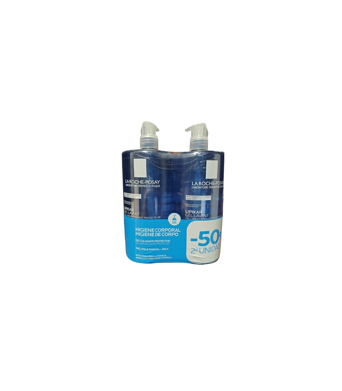 LIPIKAR GEL DUCHA LAVANTE FAMILIAR 1000 ML DUPLO