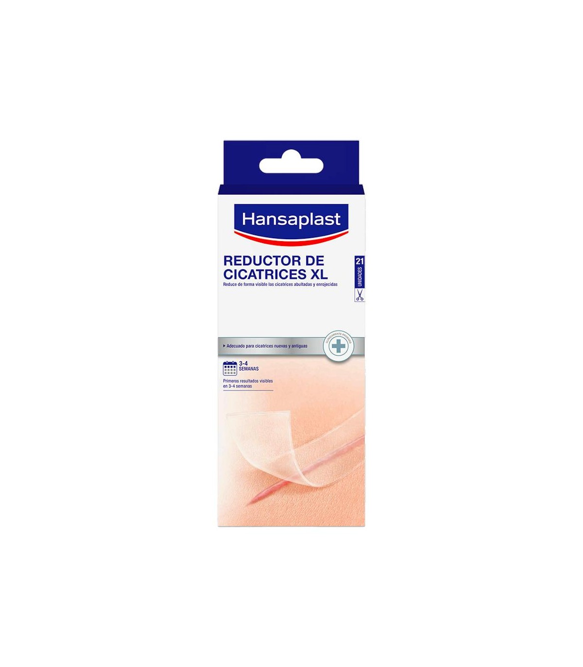 HANSAPLAST REDUCTOR CICATRICES XL 21 TIRAS