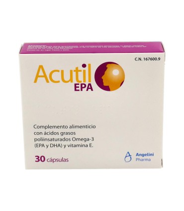 ACUTIL EPA . Envase de 30  Cápsulas